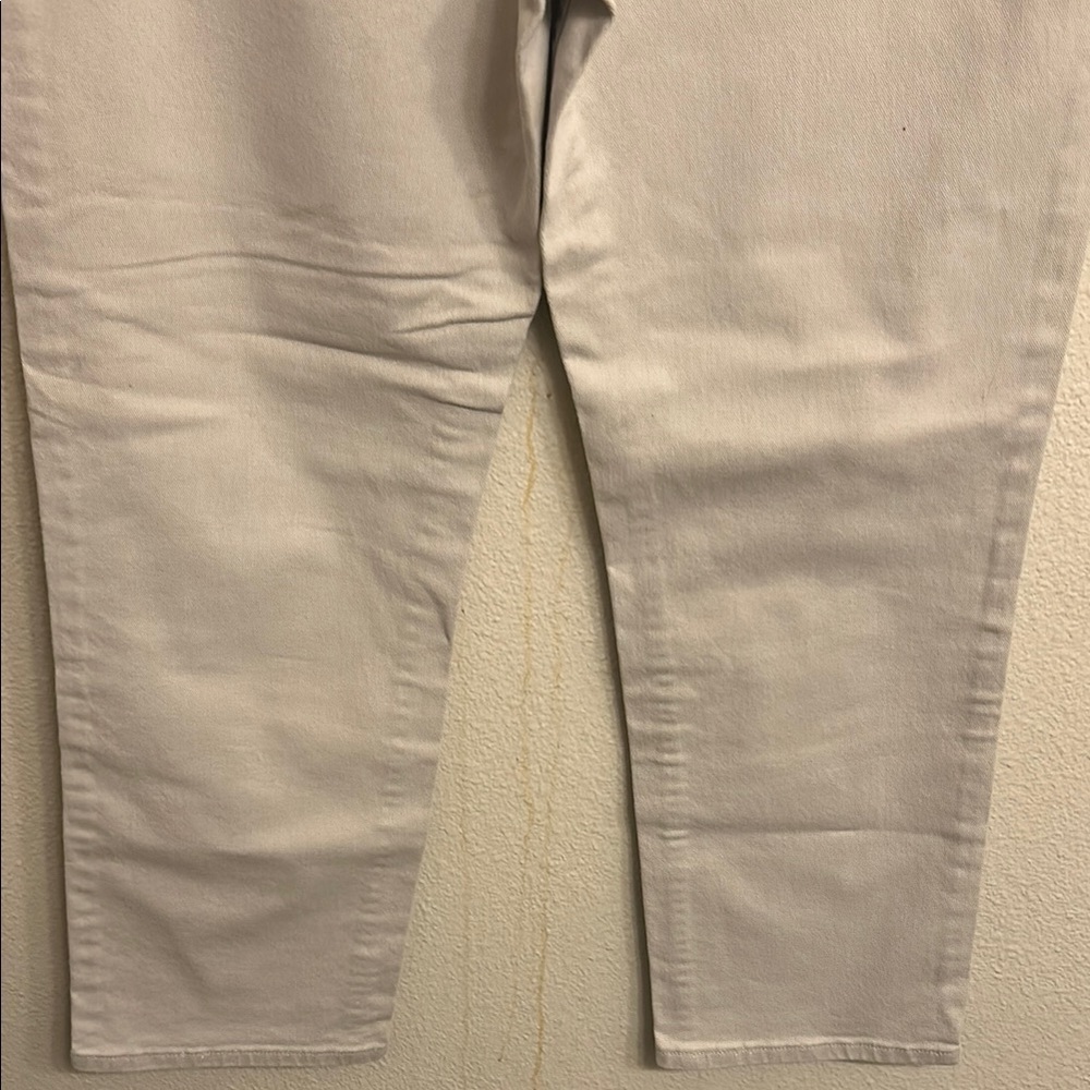 Lee Rider’s Relaxed Women's Cream Jeans Size 10P - Picture 5 of 5